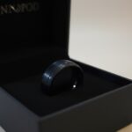 Greenpod Black Tungsten Ring for Men - Image 3