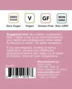 EZ Melts Energy Memory & Mood Enhancer Methylated B Complex Vegan Zero Sugar - Image 4