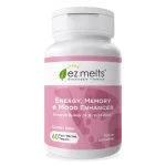 EZ Melts Energy Memory & Mood Enhancer Methylated B Complex Vegan Zero Sugar