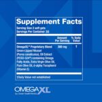 Omega XL 60ct by Great HealthWorks: Small, Potent, Joint Pain Relief - Omega-3 - Image 2
